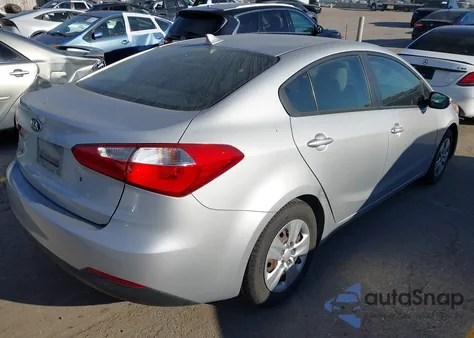 2015 Kia Forte Lx из США, поврежденный, VIN KNAFK4A63F5395119